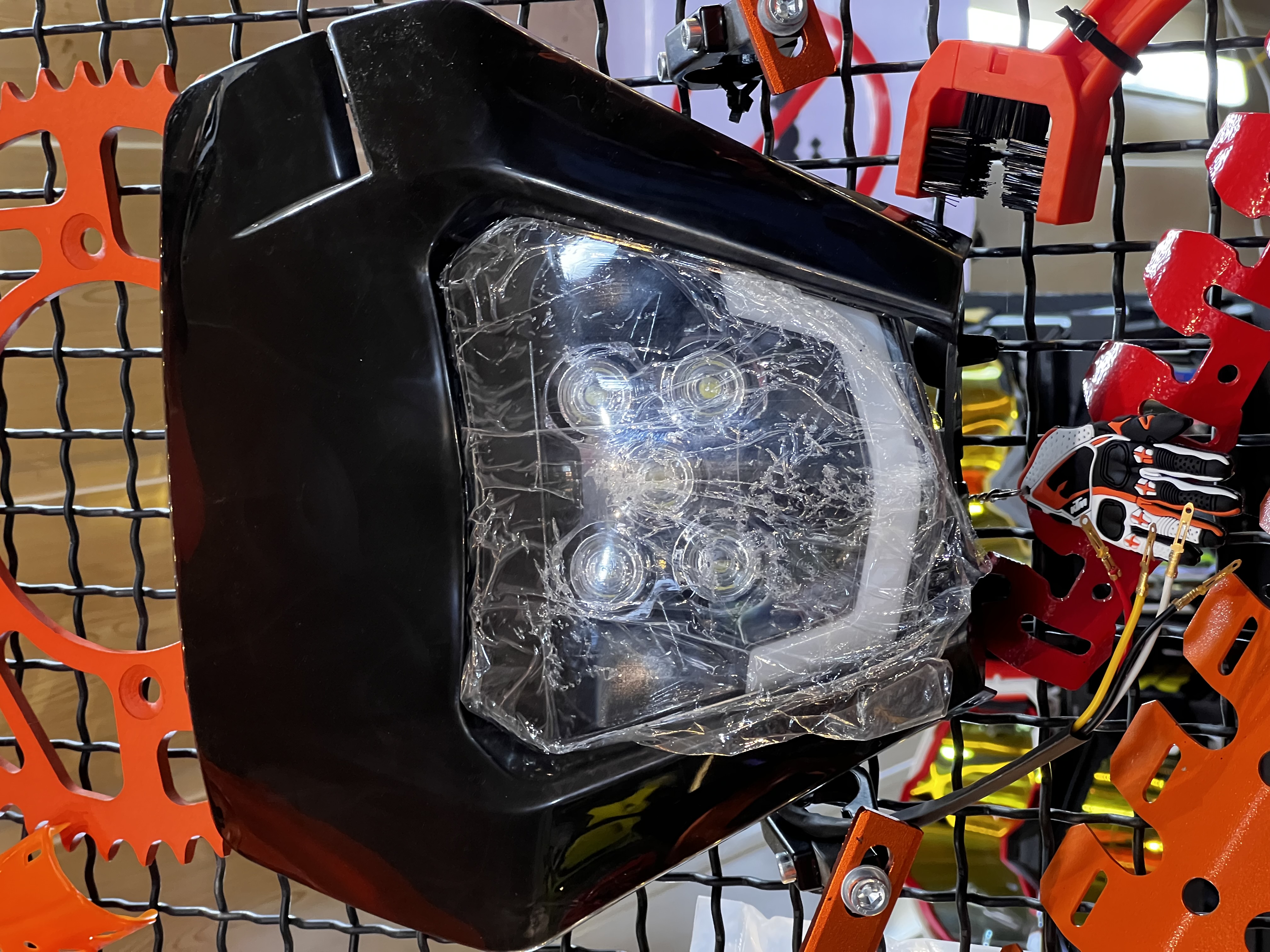 کنسول و بلوری KTM کامل LED
