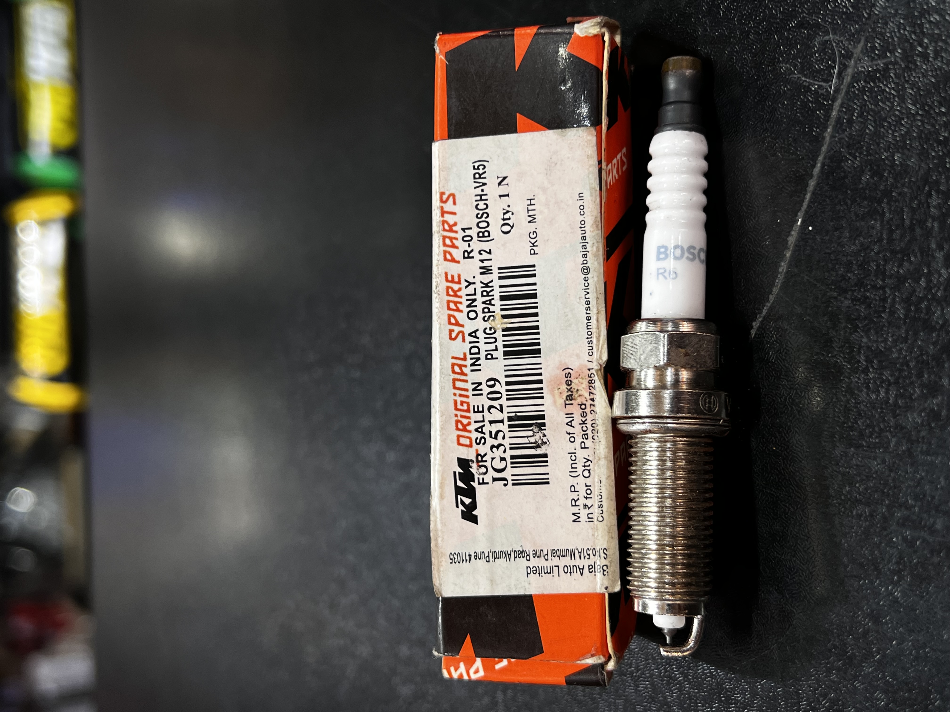 شمع KTM برند bosch اصلی
